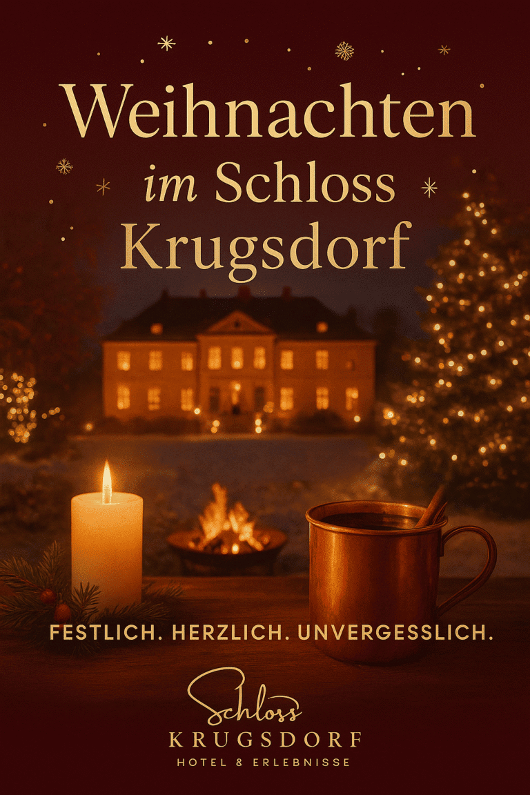 Weihnachtsurlaub in Schloss Krugsdorf bei Pasewalk
