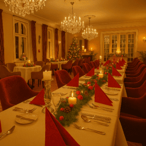 Festliches Weihnachtsbüffet und Menüs in Schloss Krugsdorf
