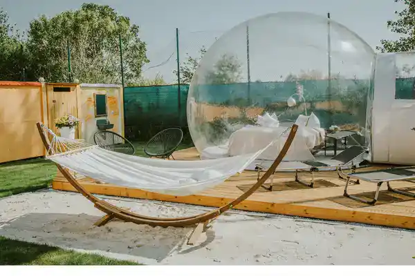 exklusiv Bubble Tent Vorpommern