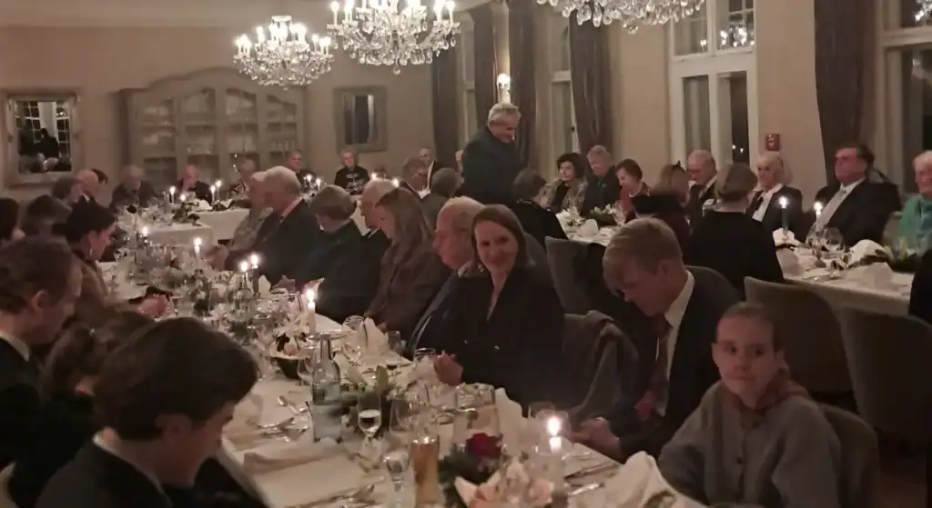 Familienfeier im Schloss nahe Berlin am Rande der Uckermark