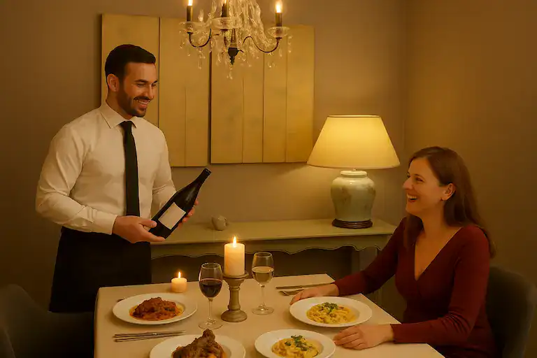 Gutschein Candlelight Dinner