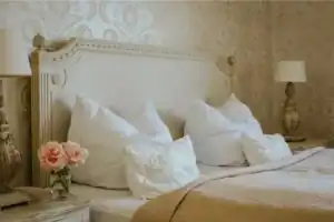 Hotelzimmer Suite Schloss Krugsdorf bei Pasewalk