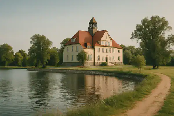 Schloss Krugsdorf bei Pasewalk am See