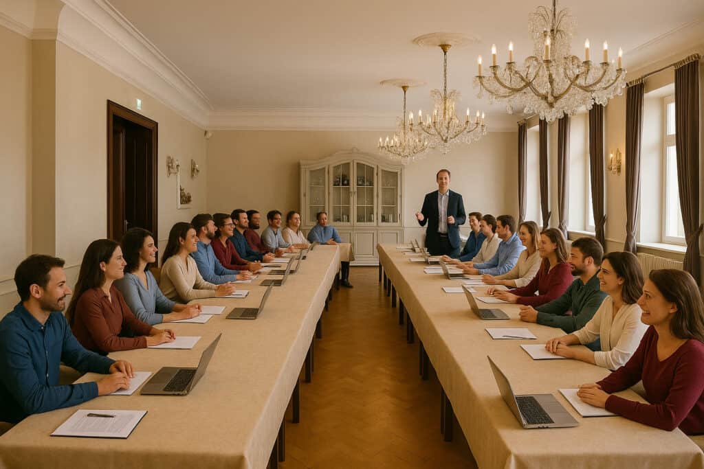Tagung in der Uckermark bei Berlin im Schloss Krugsdorf