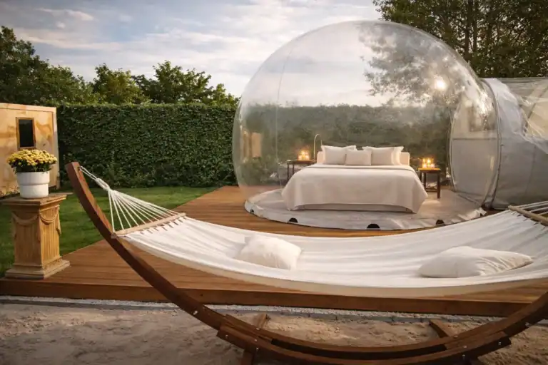 Bubble Tent Hotel Schloss Krugsdorf