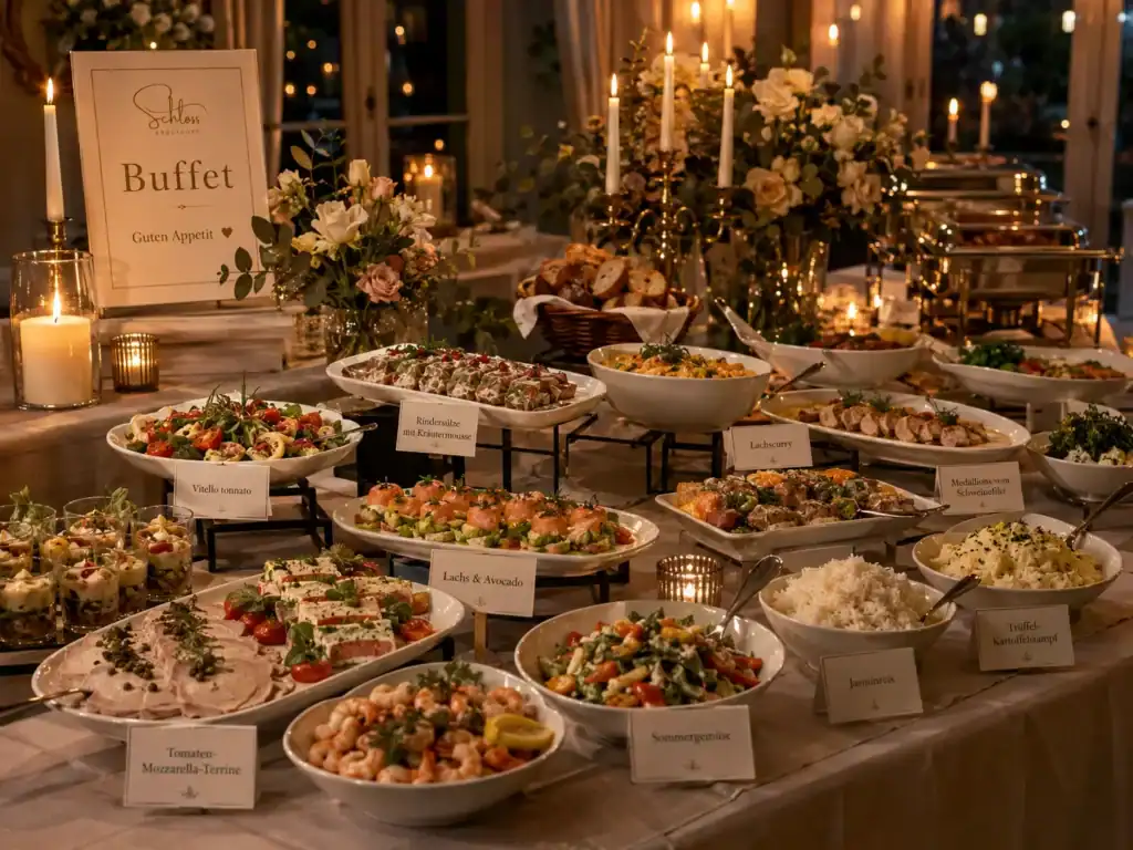 Gala-Buffet Schloss Krugsdorf
