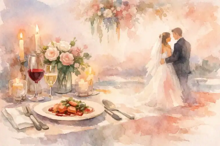 Hochzeitsessen richtig geplant