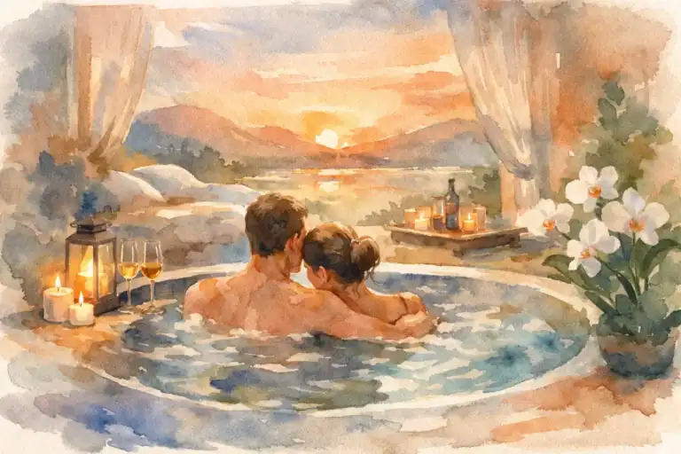 Private Wellness zu zweit stilvoll genießen