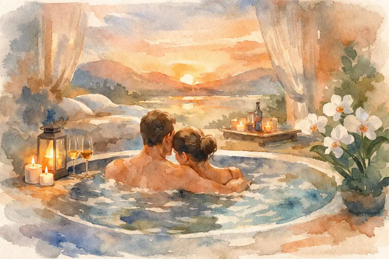 Private Wellness zu zweit stilvoll genießen