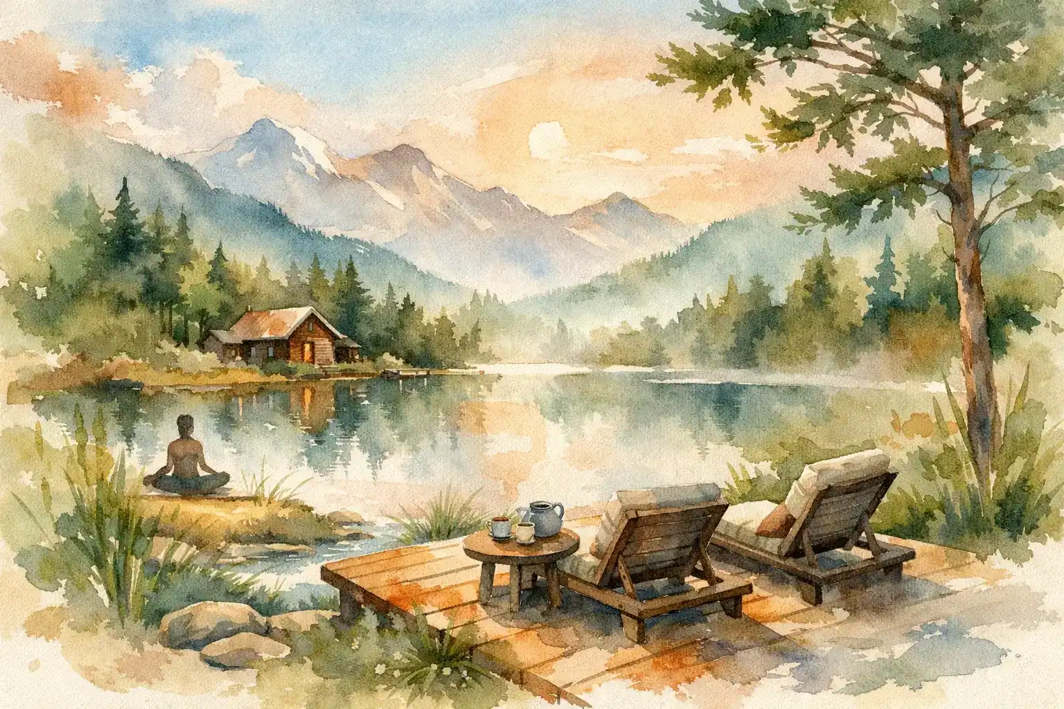 Retreat-Ort in der Natur richtig wählen