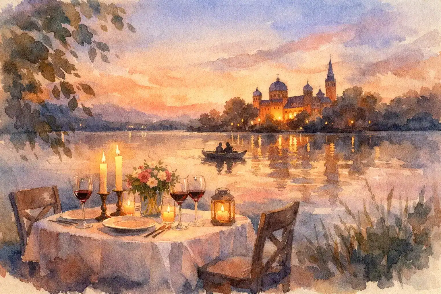 Candlelight Dinner Brandenburg für besondere Abende