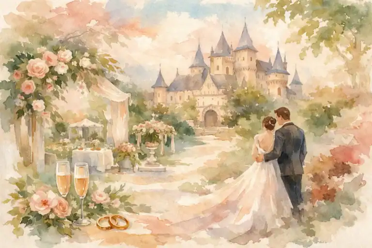 Guide für ein Hochzeitswochenende im Schloss