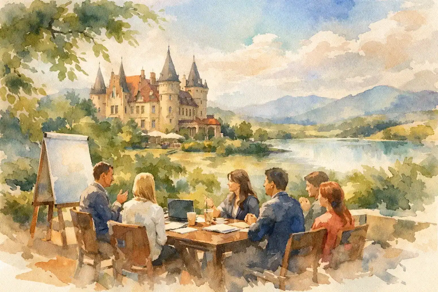 Offsite Planung im Schlosshotel für starke Teams