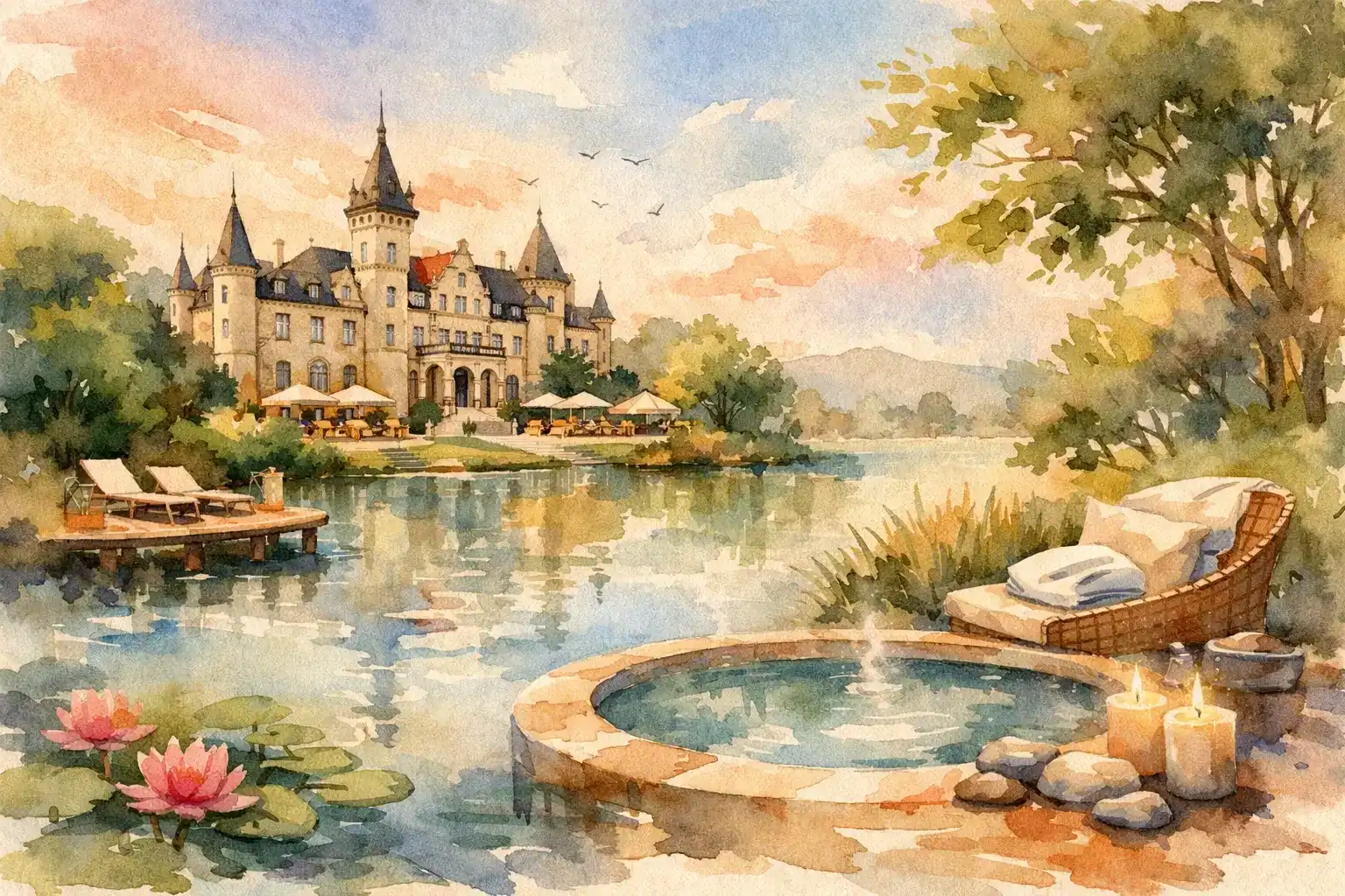 Wellness-Auszeit nahe Berlin im Schloss