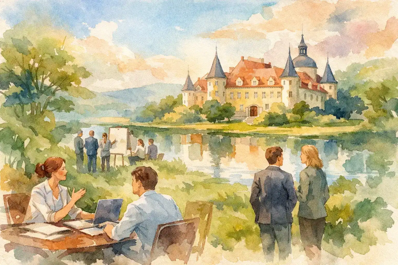 Firmenklausur im Schloss richtig vorbereiten