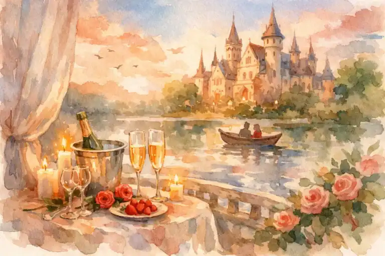 Romantikpaket im Schloss buchen für besondere Tage