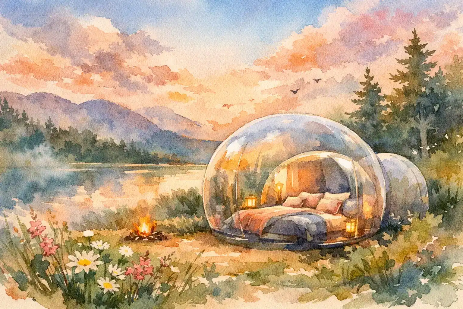 Urlaub im Bubble Tent: Natur neu erleben