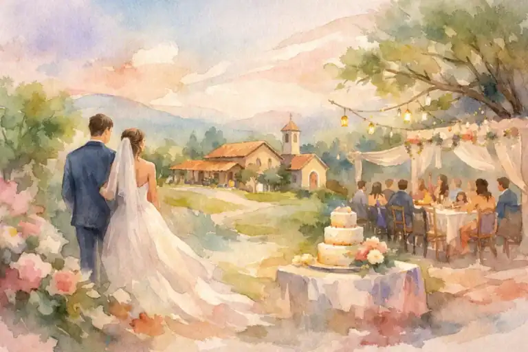 Beispiel für ein Hochzeitswochenende mit Gästen