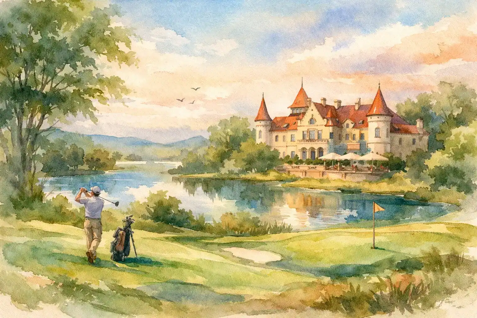 Golfwochenende Uckermark im Schloss genießen