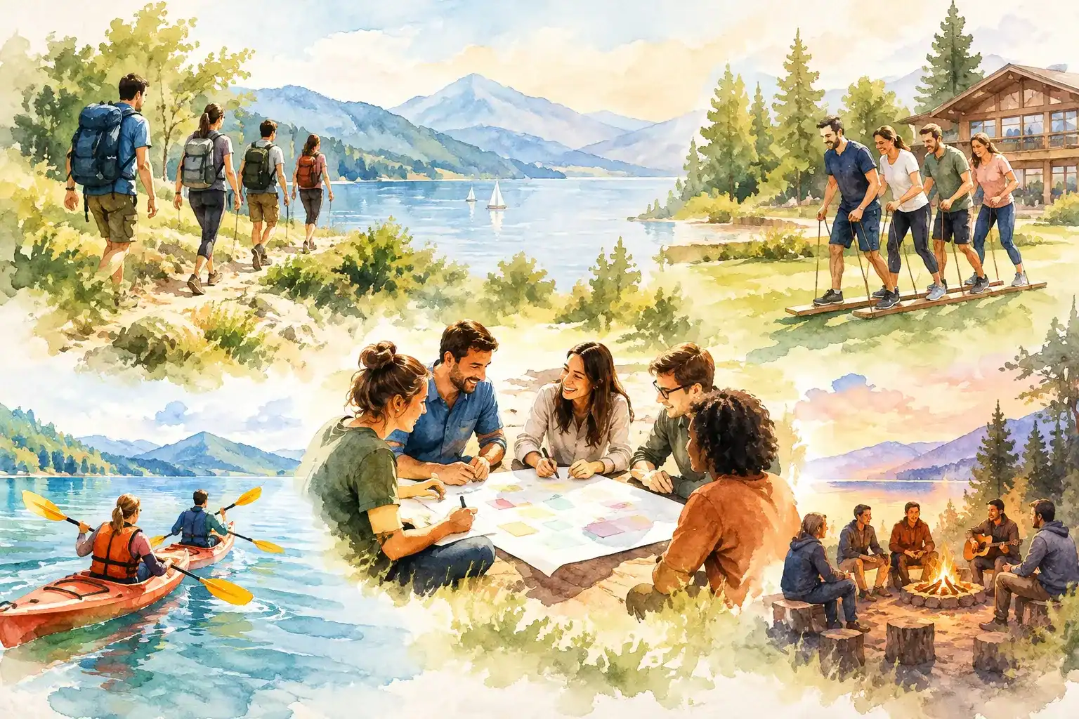 Top Aktivitäten beim Firmenoffsite: 8 Ideen