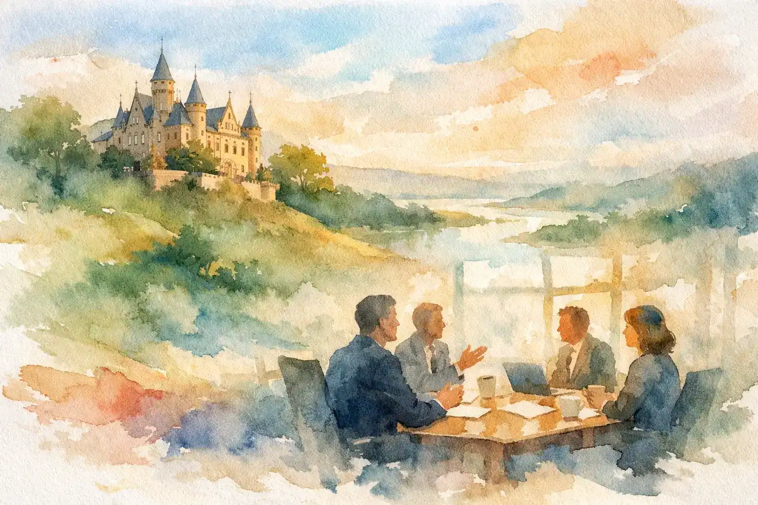 Warum Schlosstagungen produktiver sind als Meetings