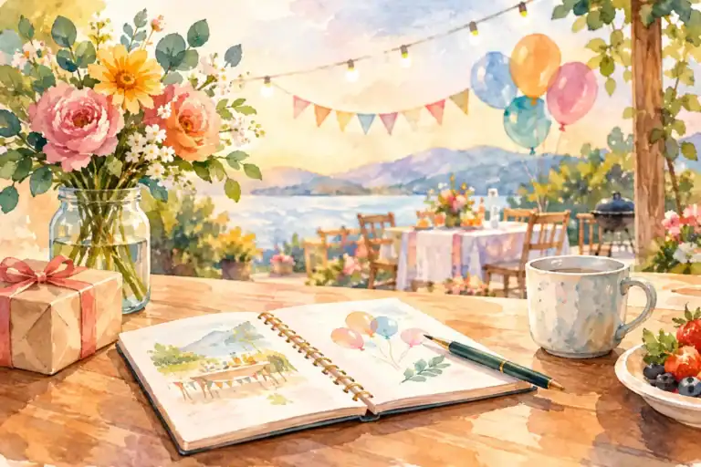 Wochenendprogramm für einen Geburtstag planen