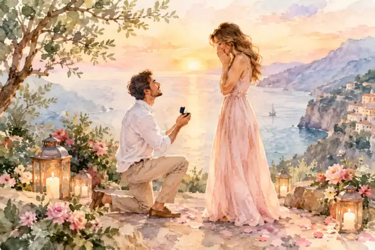 12 Ideen für einen romantischen Heiratsantrag
