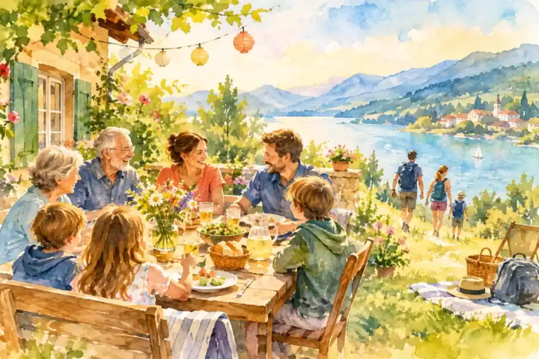 Familienfeier mit Wochenendprogramm gestalten