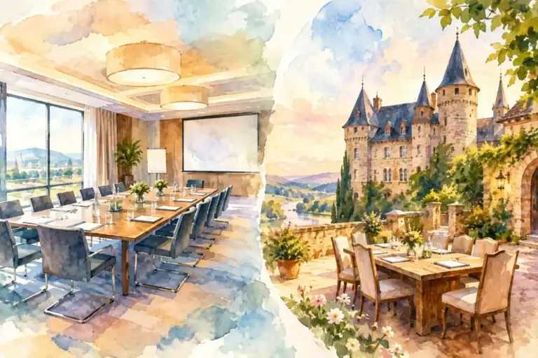 Tagung im Hotel versus Schloss - was passt besser?